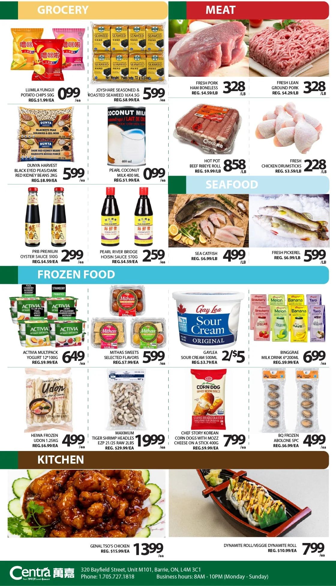 Centra Foods (Barrie) Flyer October 30 to November 5