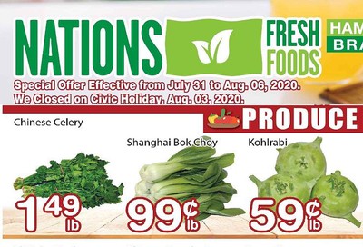 Nations Fresh Foods (Hamilton) Flyer July 31 to August 6