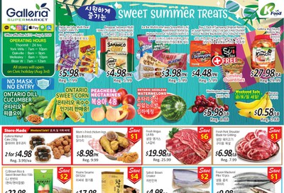 Galleria Supermarket Flyer July 31 to August 6