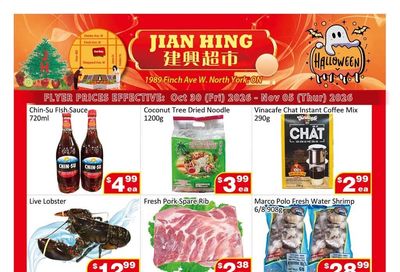 Jian Hing Supermarket (North York) Flyer October 30 to November 5