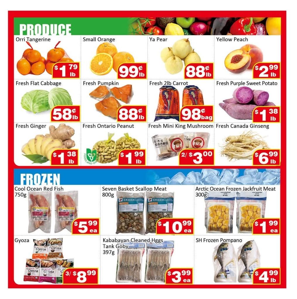 Jian Hing Supermarket (North York) Flyer October 30 to November 5