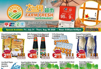 Farm Fresh Supermarket Flyer July 31 to August 6