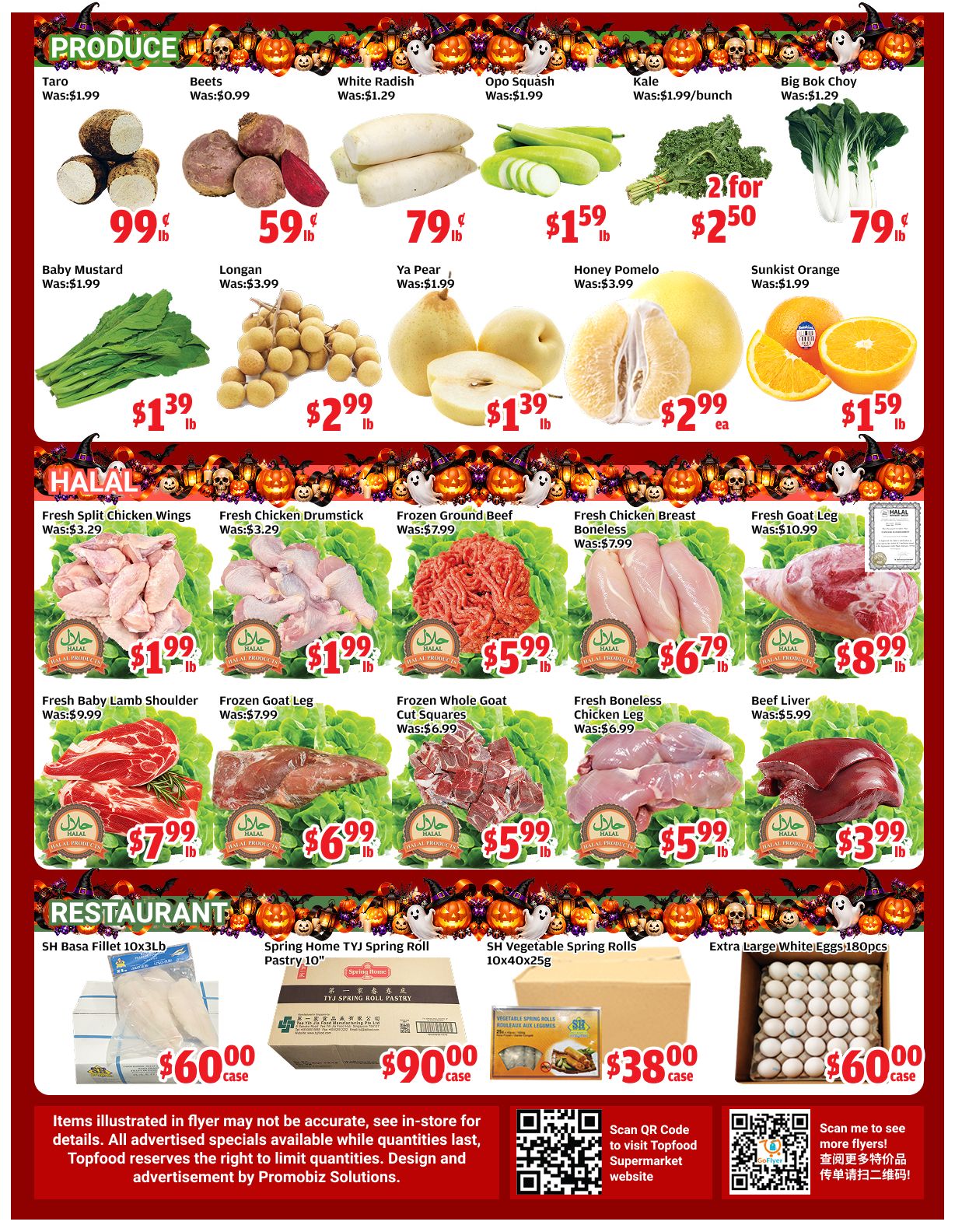 Top Food Supermarket Flyer October 30 to November 5