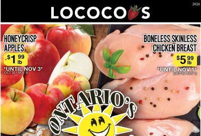 Lococo's Flyer October 30 to November 3