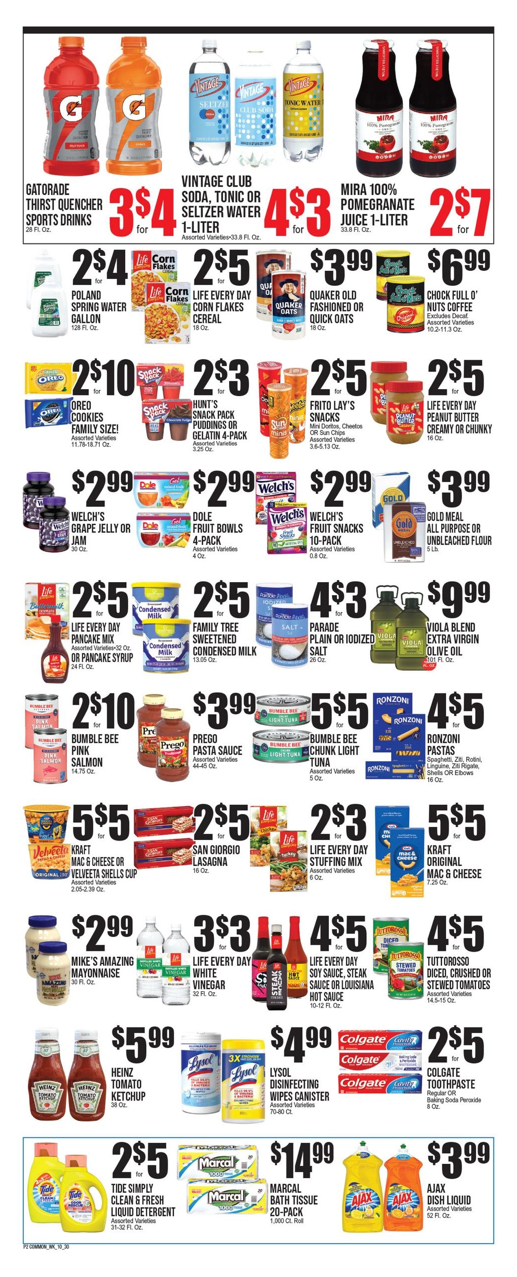 Extra Supermarket (Jersey City Area, NJ) Weekly Ad October 30 - November 12, 2026