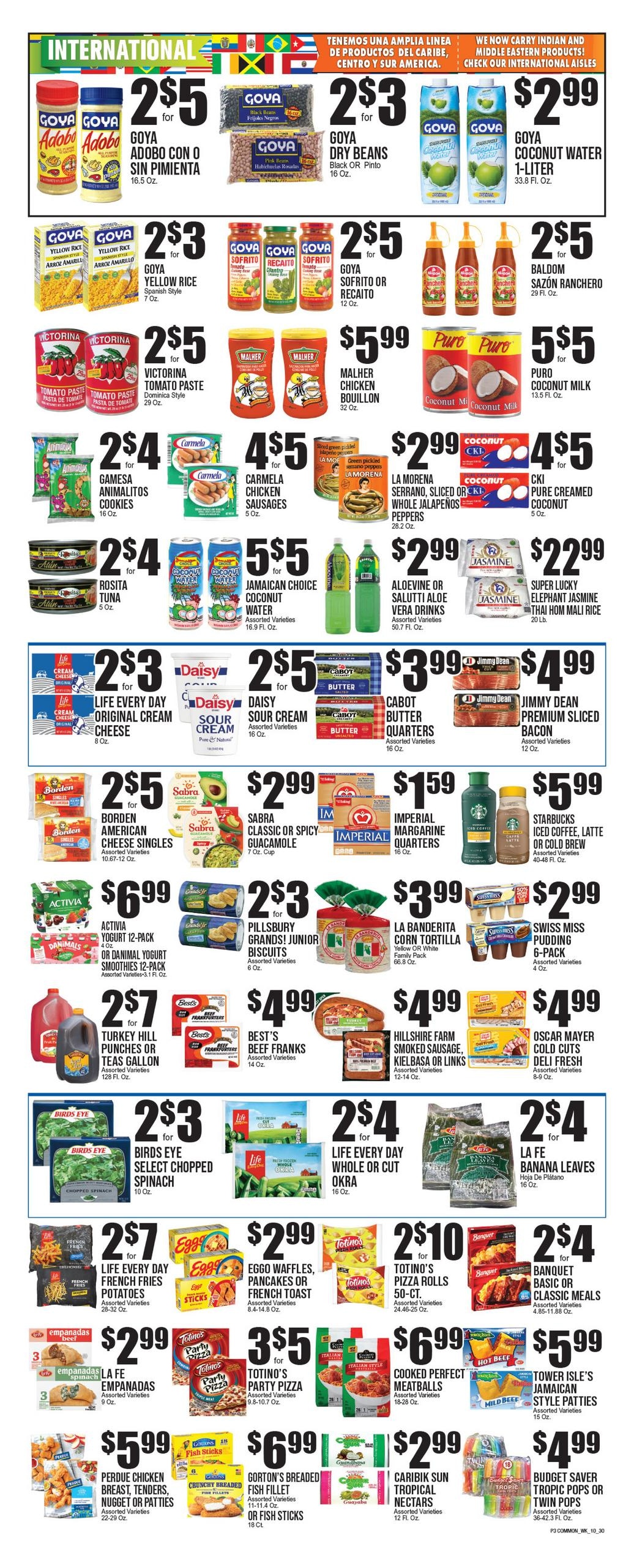 Extra Supermarket (Jersey City Area, NJ) Weekly Ad October 30 - November 12, 2026