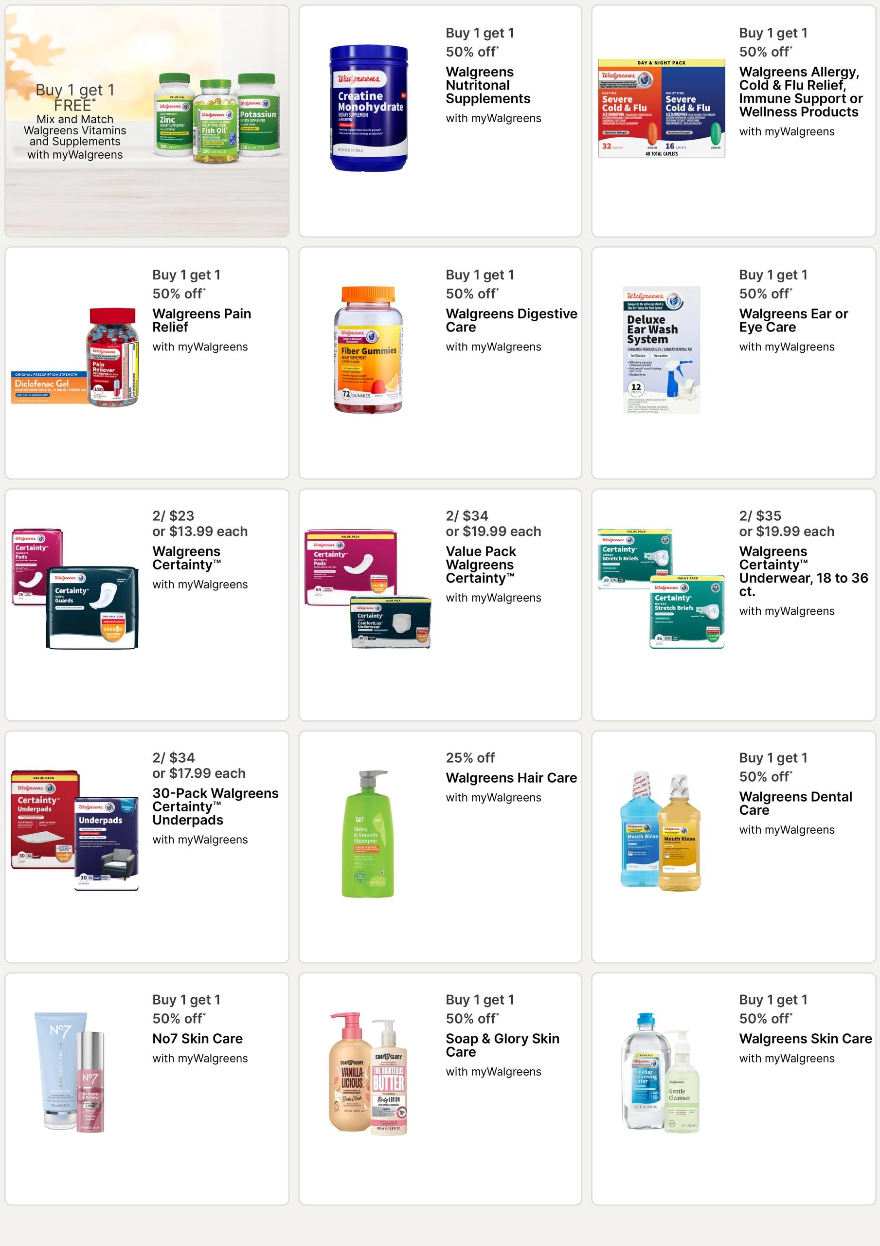 Walgreens (Baconton Area, GA) Weekly Ad November 1 - 7, 2026