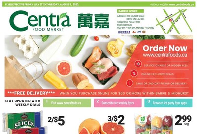 Centra Foods (Barrie) Flyer July 31 to August 6