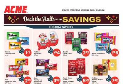 Acme Markets (Edison Area, NJ) Health, Home & Beauty Weekly Ad October 30 - November 12, 2026
