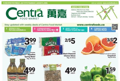 Centra Foods (North York) Flyer July 31 to August 6