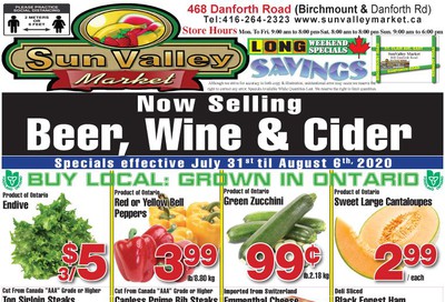 Sun Valley Market Flyer July 31 to August 6