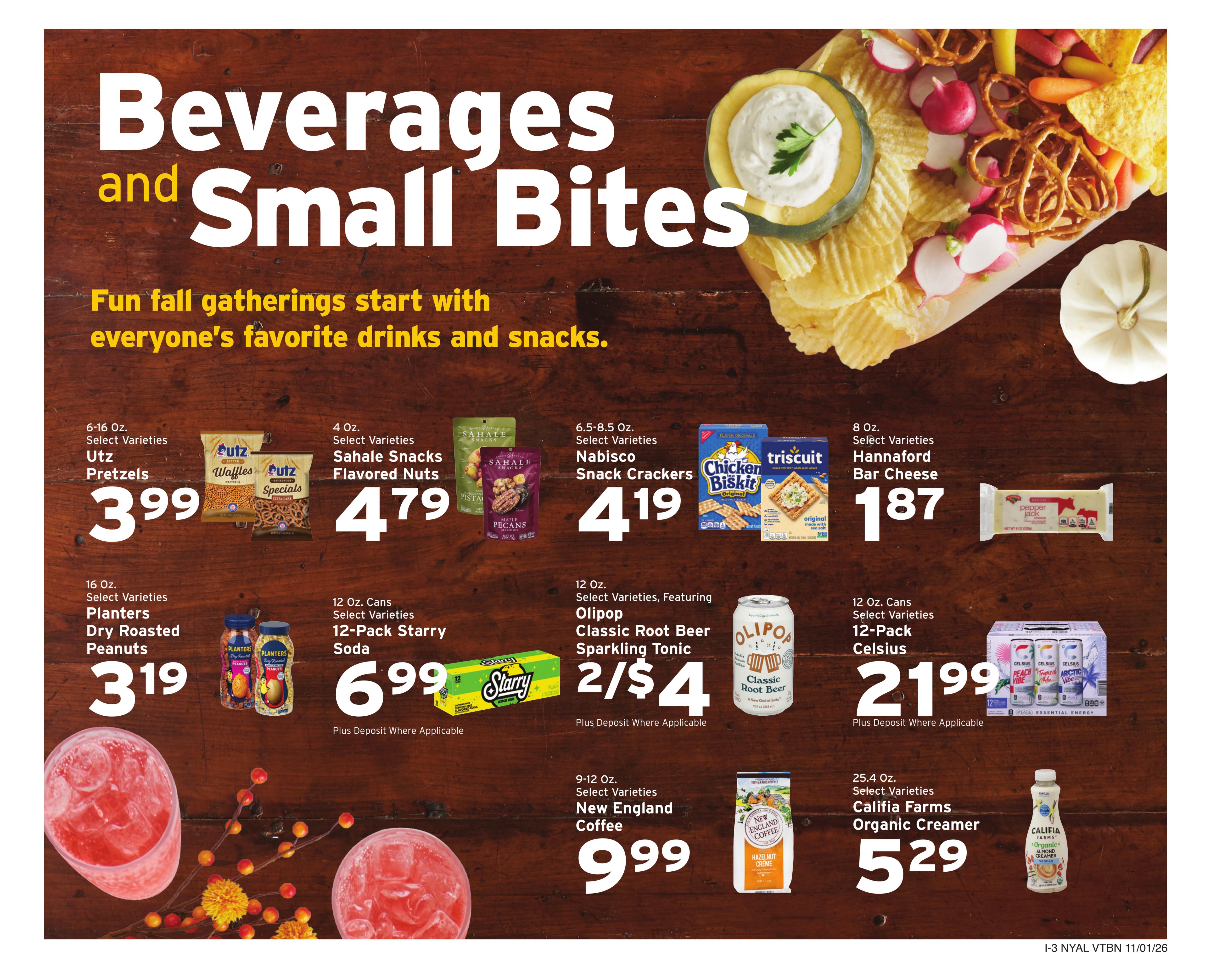 Hannaford (Albany Area, NY) Week 45 Flyer for Flipp App Weekly Ad November 1 - 7, 2026