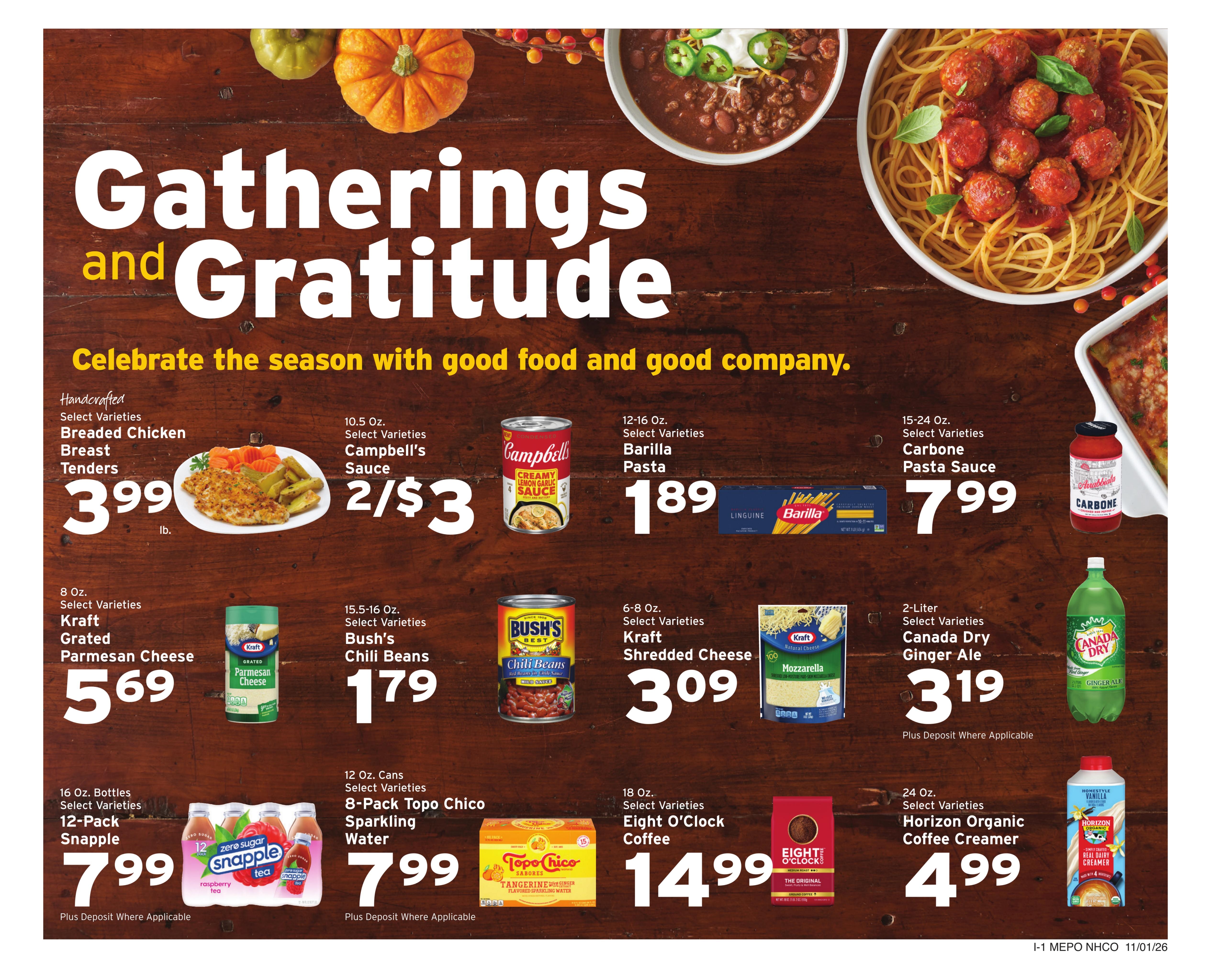 Hannaford (Portland Area, ME) Week 45 Flyer for Flipp App Weekly Ad November 1 - 7, 2026