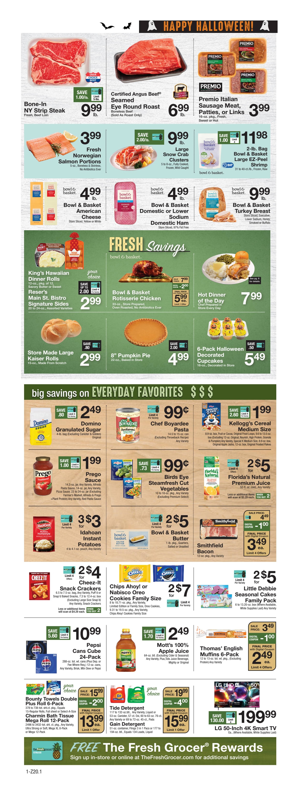 The Fresh Grocer (1880 Stefko Blvd, Bethlehem, PA) Weekly Ad October 30 - November 5, 2026