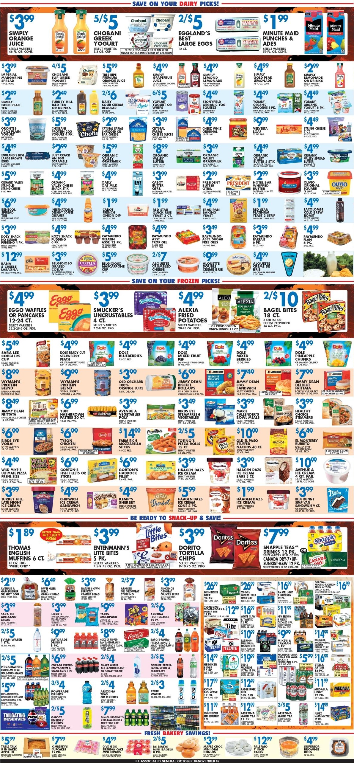 Associated Supermarkets (Haddonfield Area, NJ) Weekly Ad October 30 - November 5, 2026