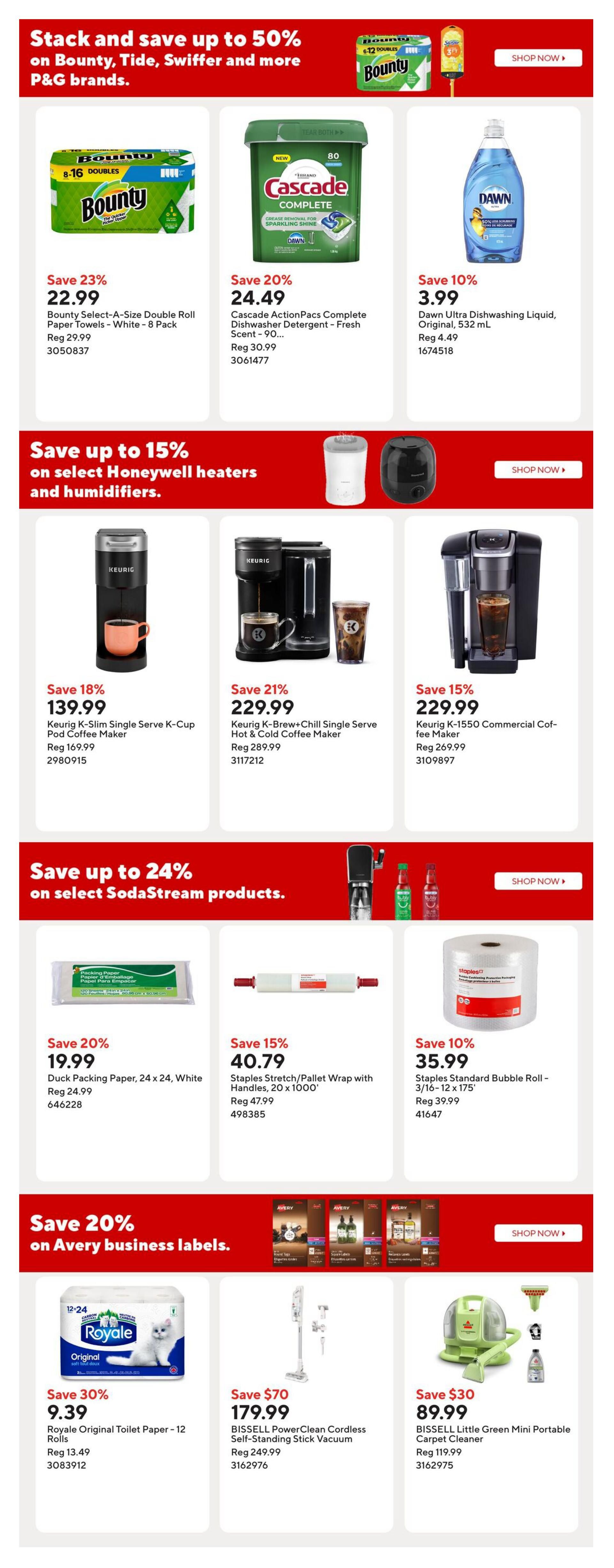 Staples Flyer October 30 to November 5