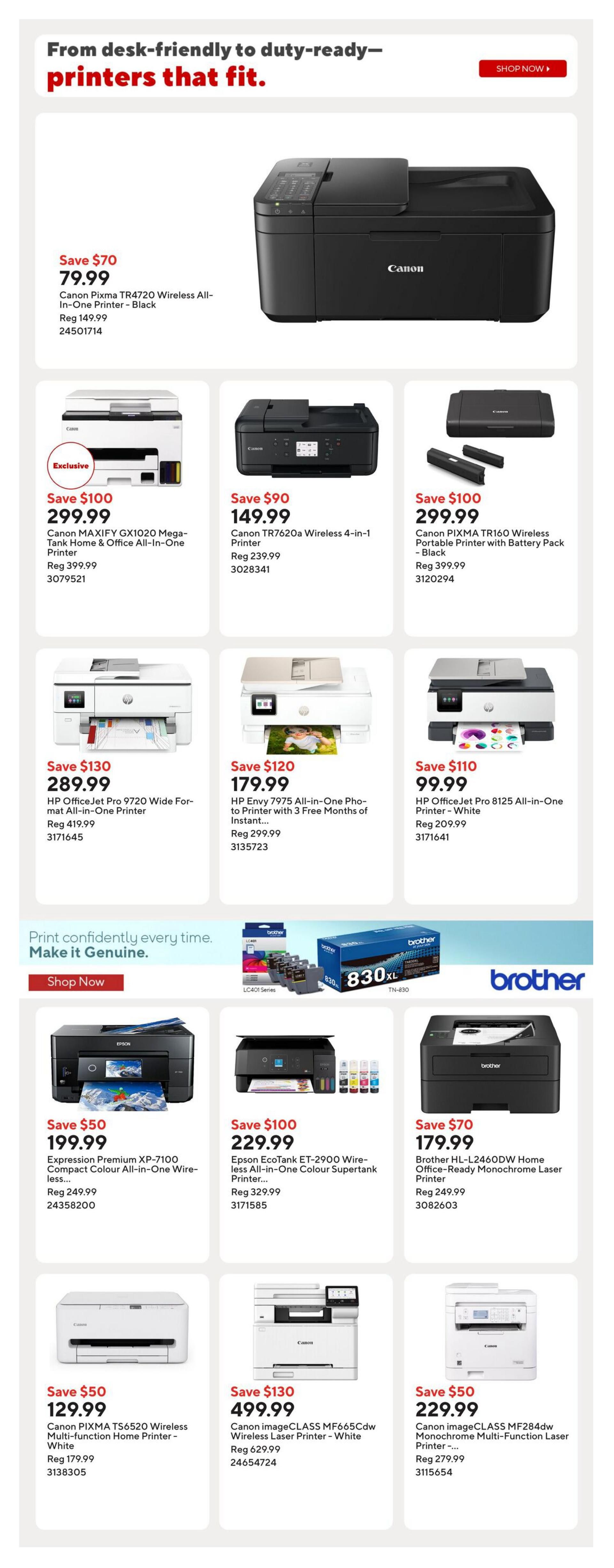 Staples Flyer October 30 to November 5