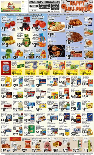 Farm Country (East Elmhurst, NY) Key Food Weekly Ad October 30 - November 5, 2026