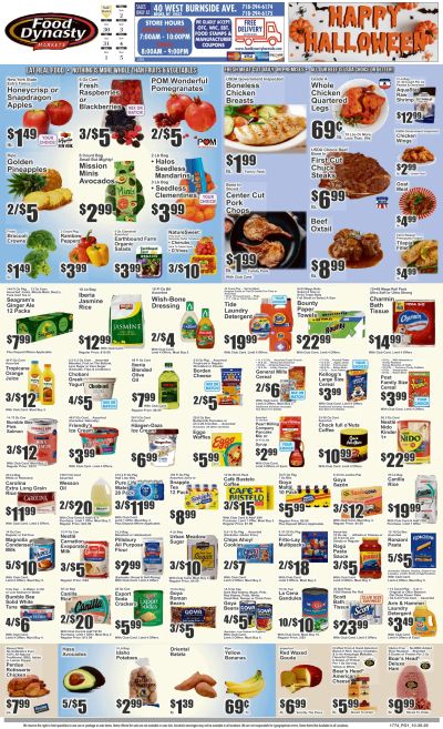 Food Dynasty (Bronx, NY) Key Food Weekly Ad October 30 - November 5, 2026