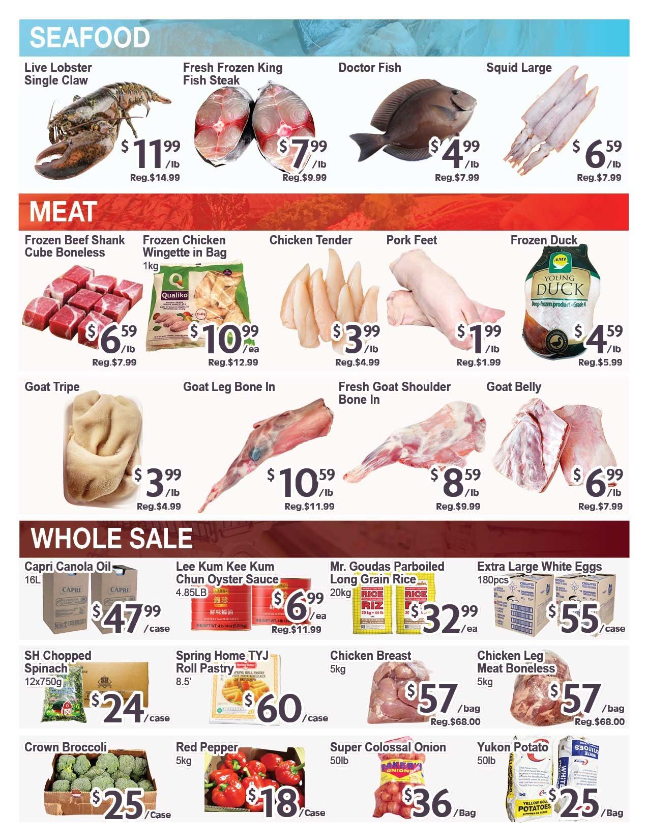 Blue Sky Supermarket (Pickering) Flyer October 30 to November 5