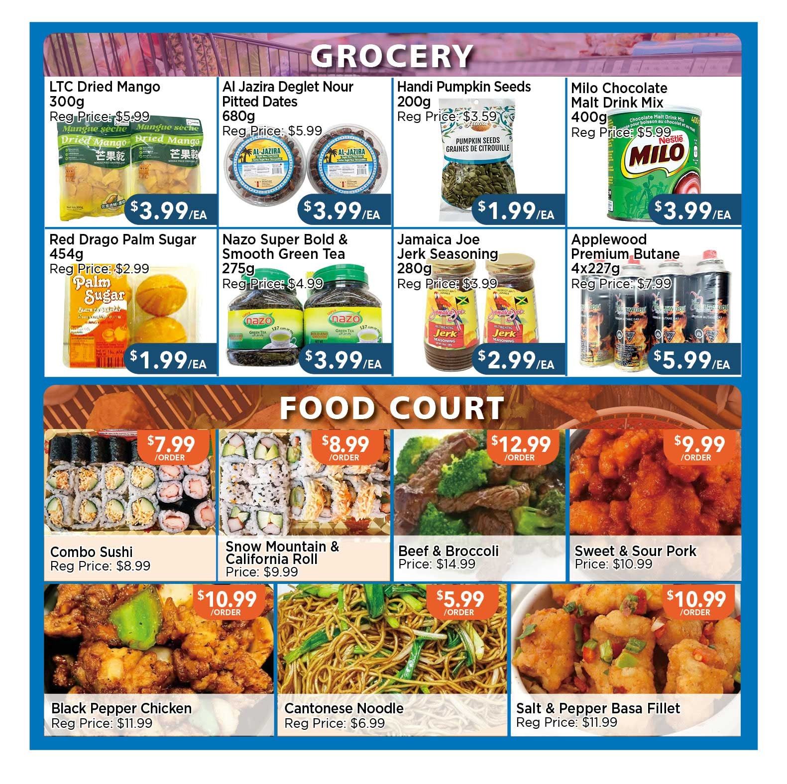 Blue Sky Supermarket (North York) Flyer October 30 to November 5