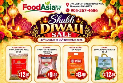 FoodAsia Flyer October 30 to November 5