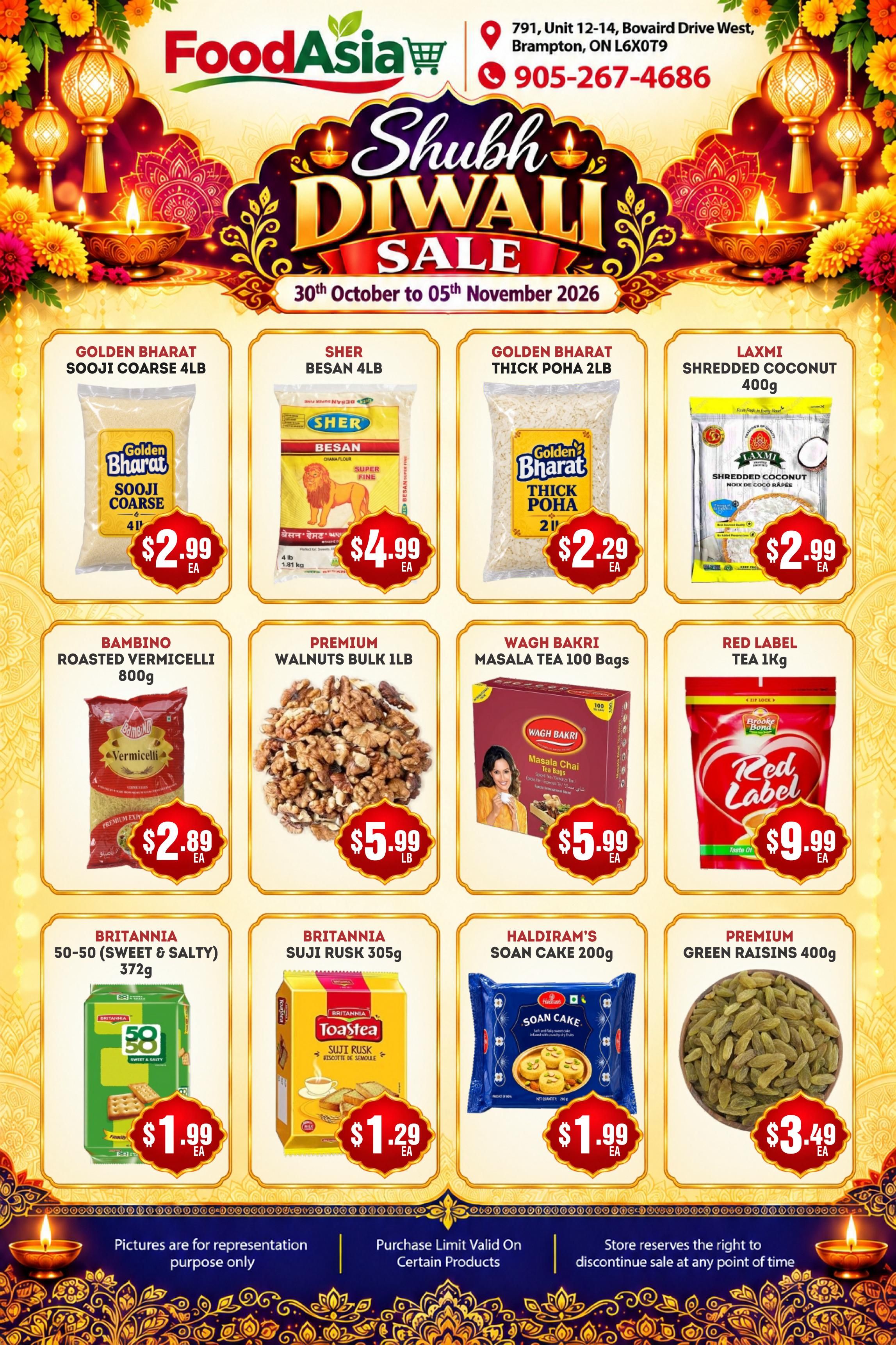 FoodAsia Flyer October 30 to November 5