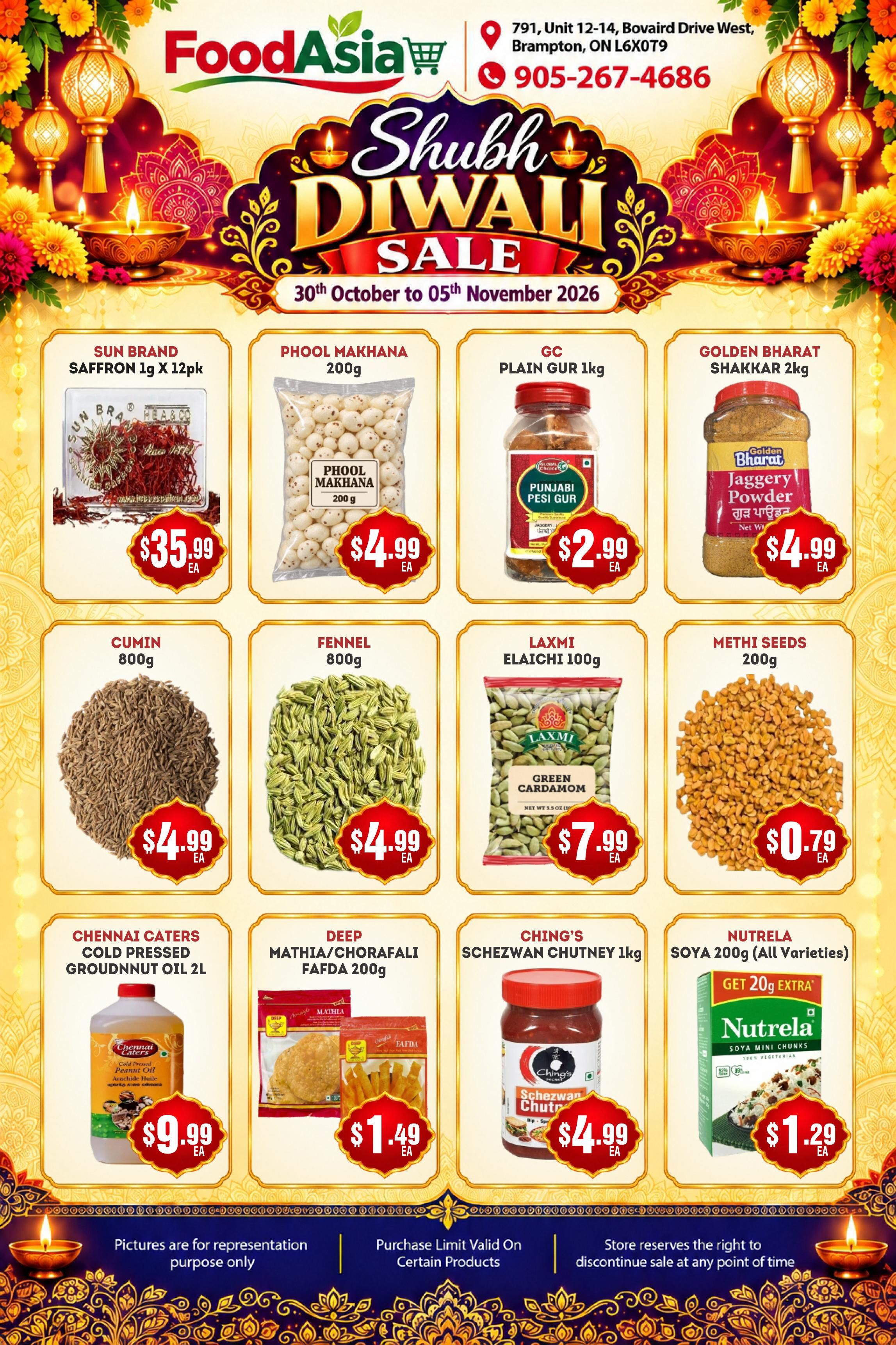 FoodAsia Flyer October 30 to November 5