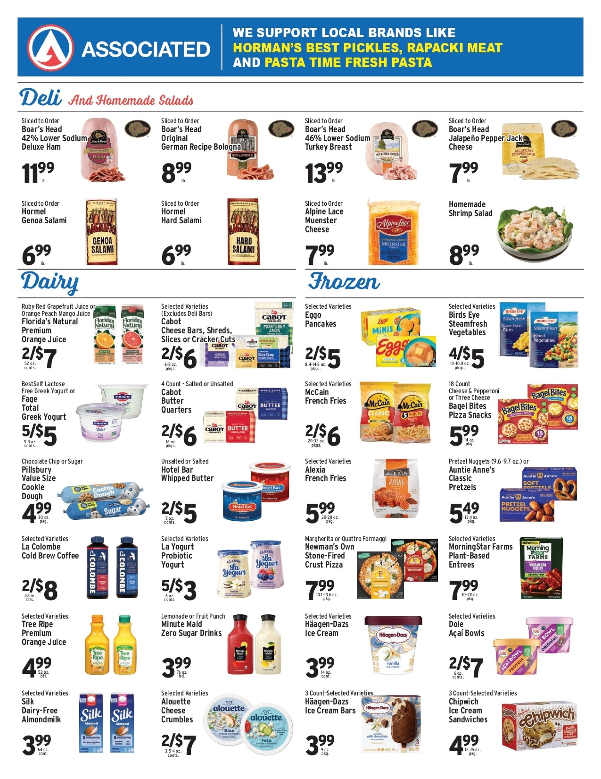 Associated Supermarkets (Carle Place Area, NY) Weekly Ad October 30 - November 5, 2026