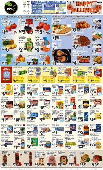 Market Fresh Supermarket (570 Tompkins Avenue, Staten Island, NY) Key Food Weekly Ad October 30 - November 5, 2026