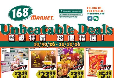 168 Market Weekly Ad October 30 - November 12, 2026