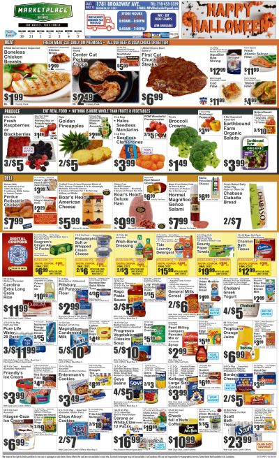 Marketplace of Bushwick (1781 Broadway, Brooklyn, NY) Key Food Weekly Ad October 30 - November 5, 2026