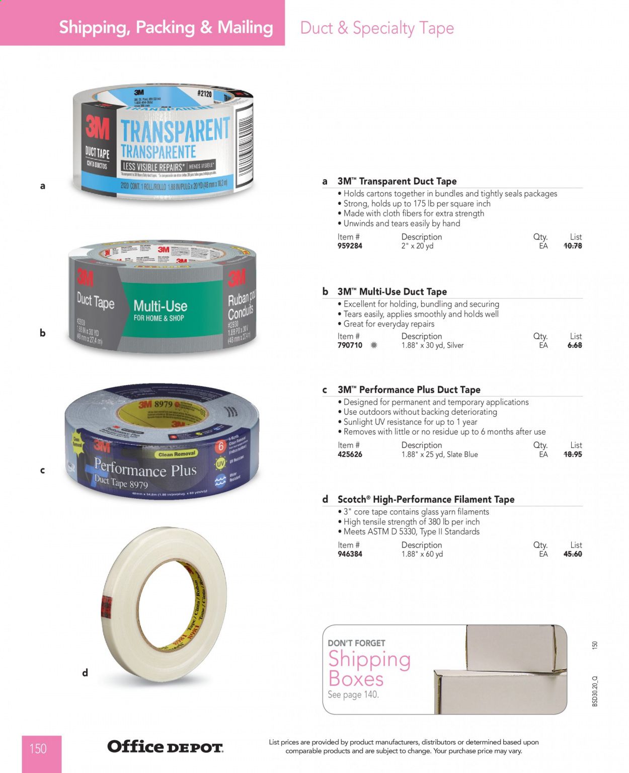 Office DEPOT Catalog 2020-2021