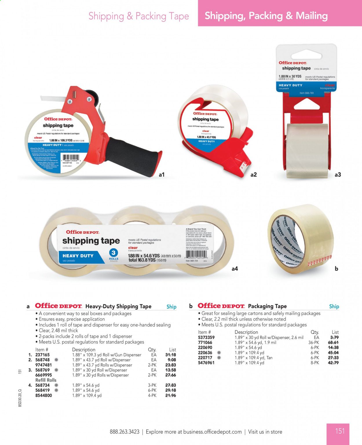 Office DEPOT Catalog 2020-2021
