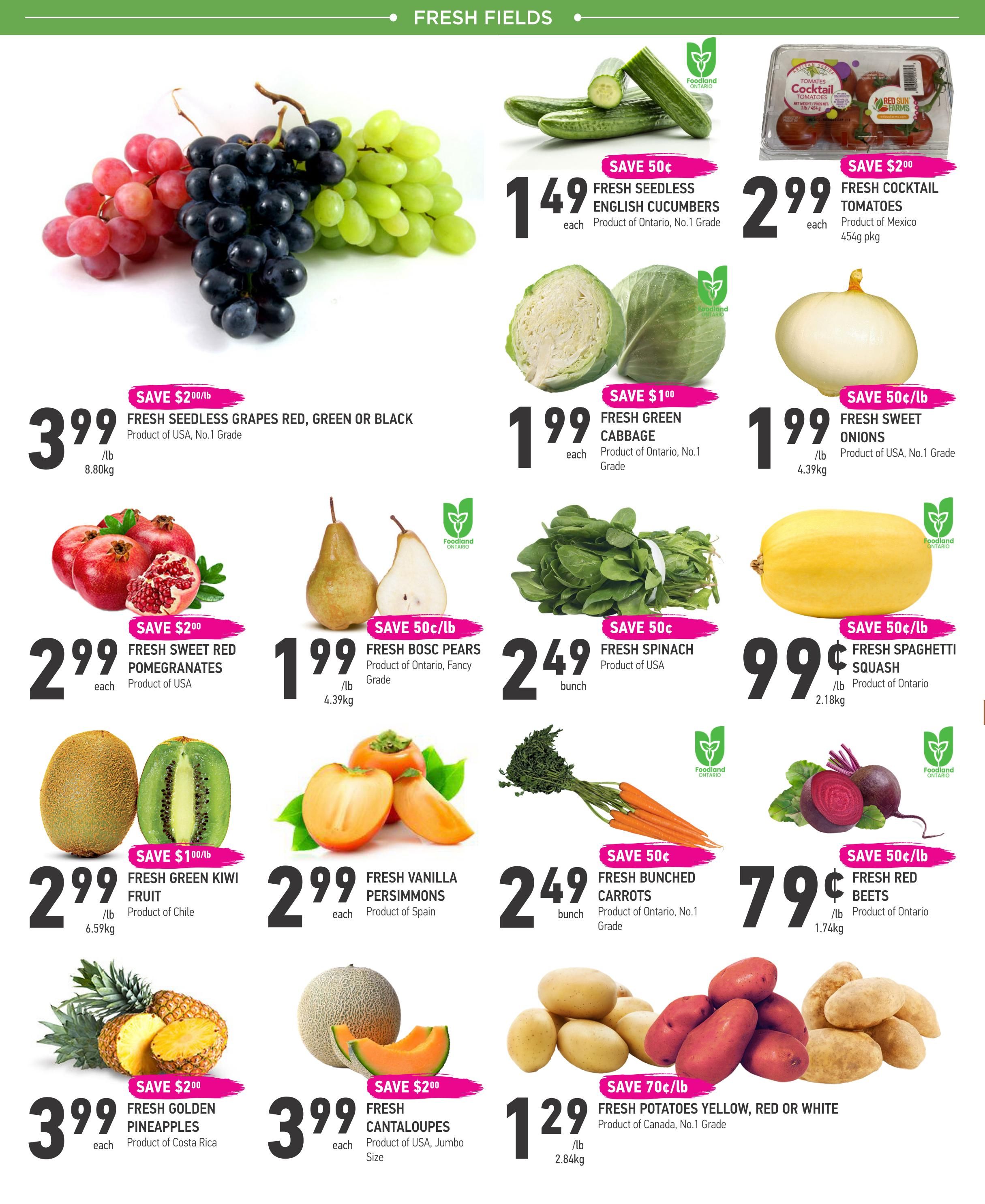Coppa's Fresh Market Flyer October 29 to November 4