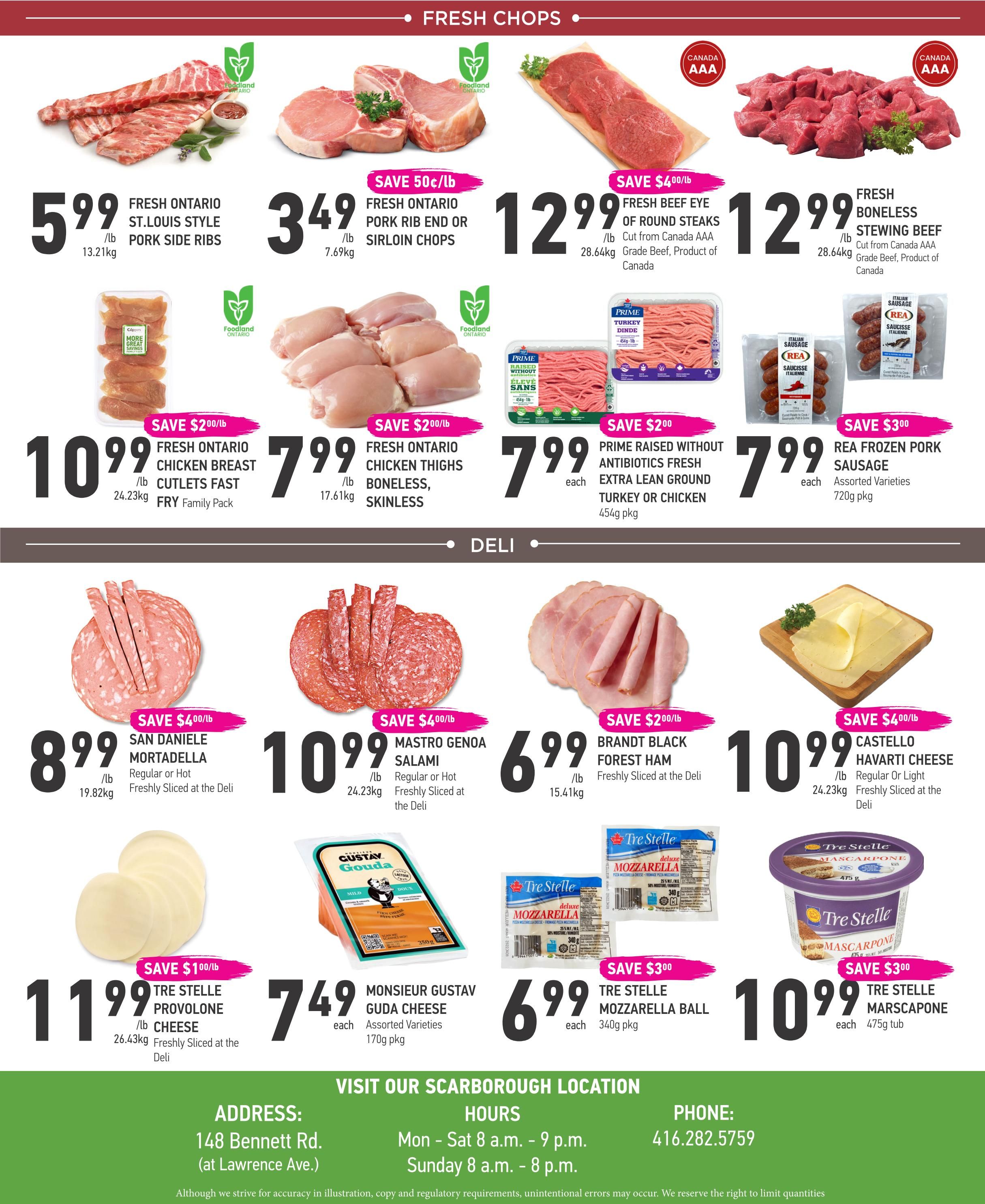Coppa's Fresh Market Flyer October 29 to November 4