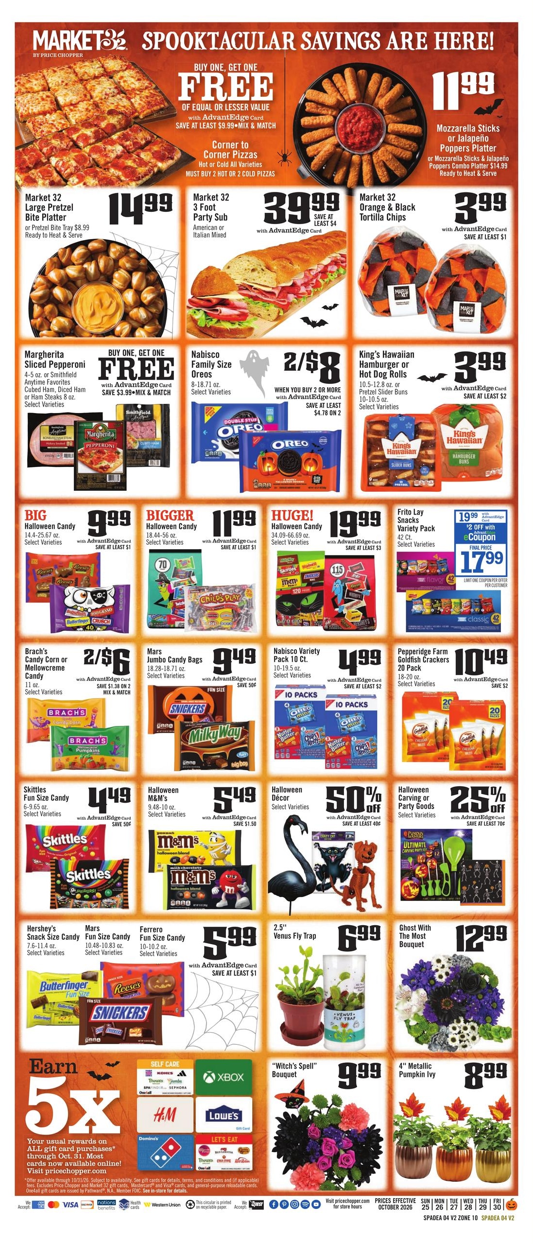 Price Chopper (Charlemont Area, MA) Weekly Ad October 25 - 31, 2026