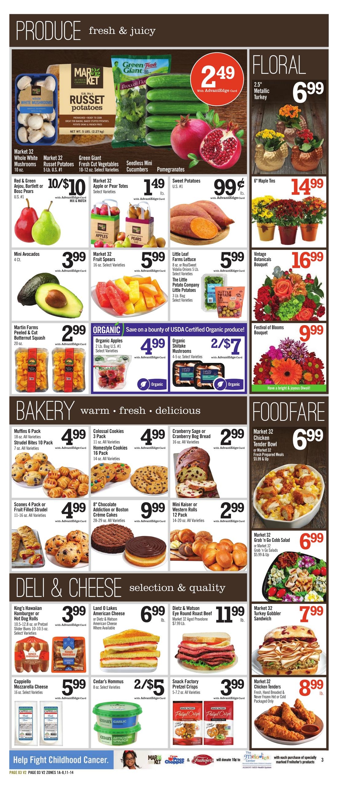 Price Chopper (Monticello Area, NY) Weekly Ad November 1 - 7, 2026