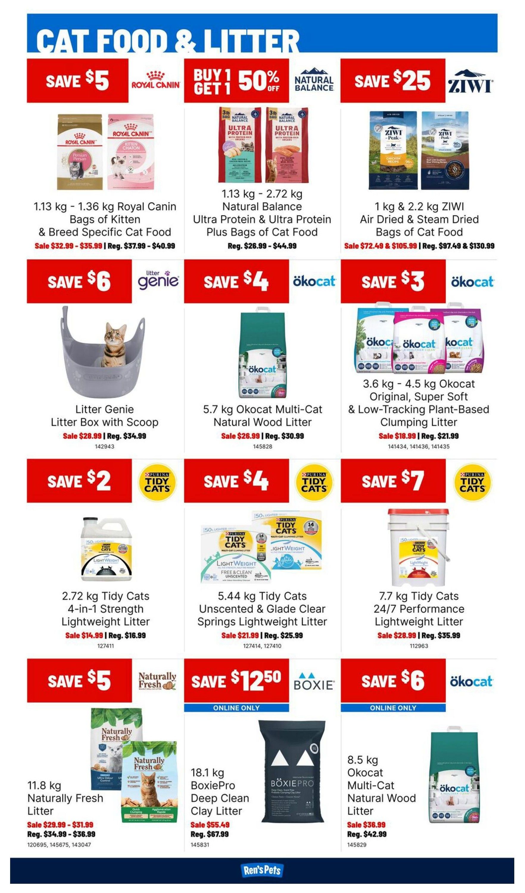 Ren's Pets Monthly Flyer November 1 to 30