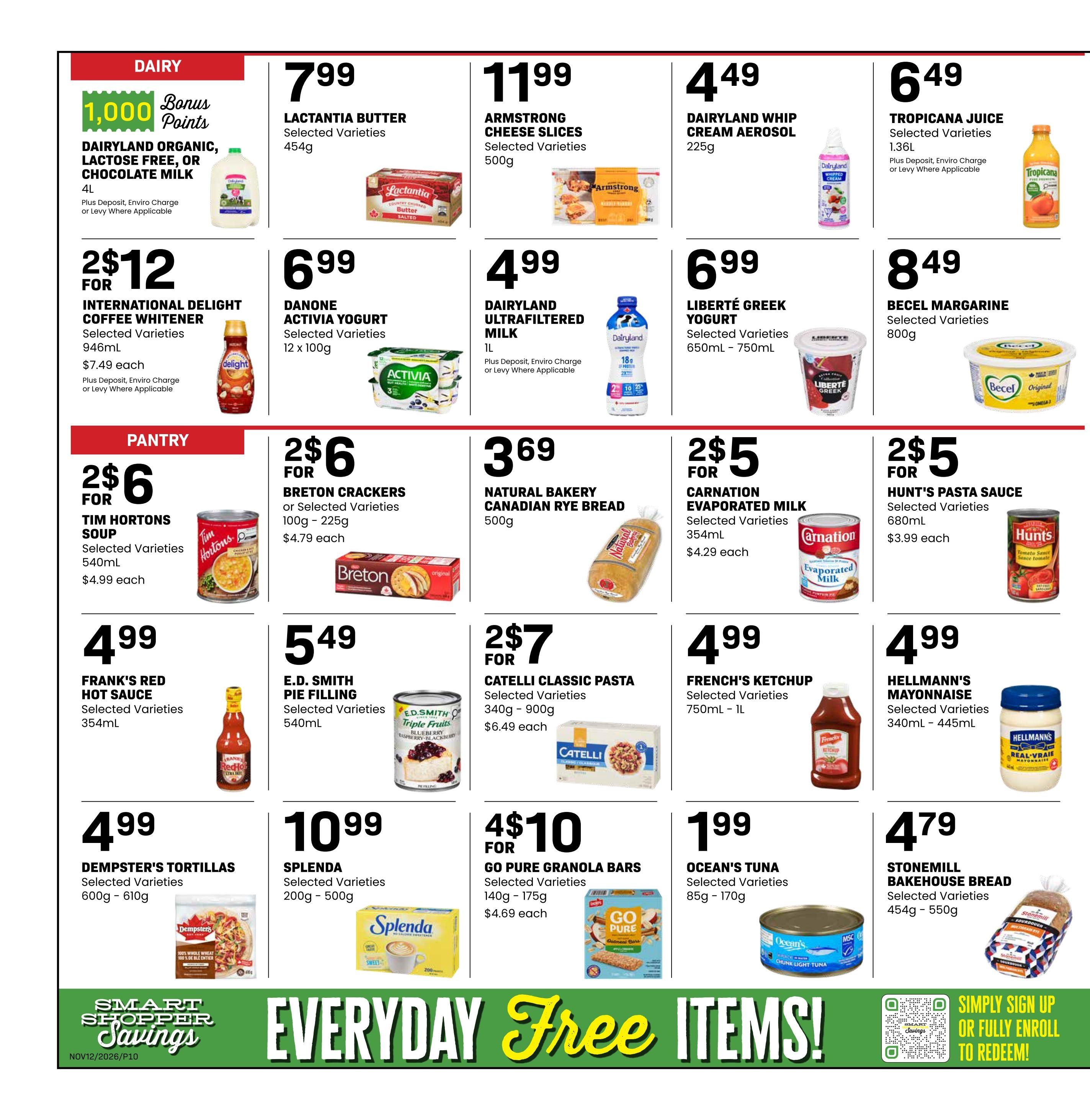 Freson Bros. Flyer November 6 to 12