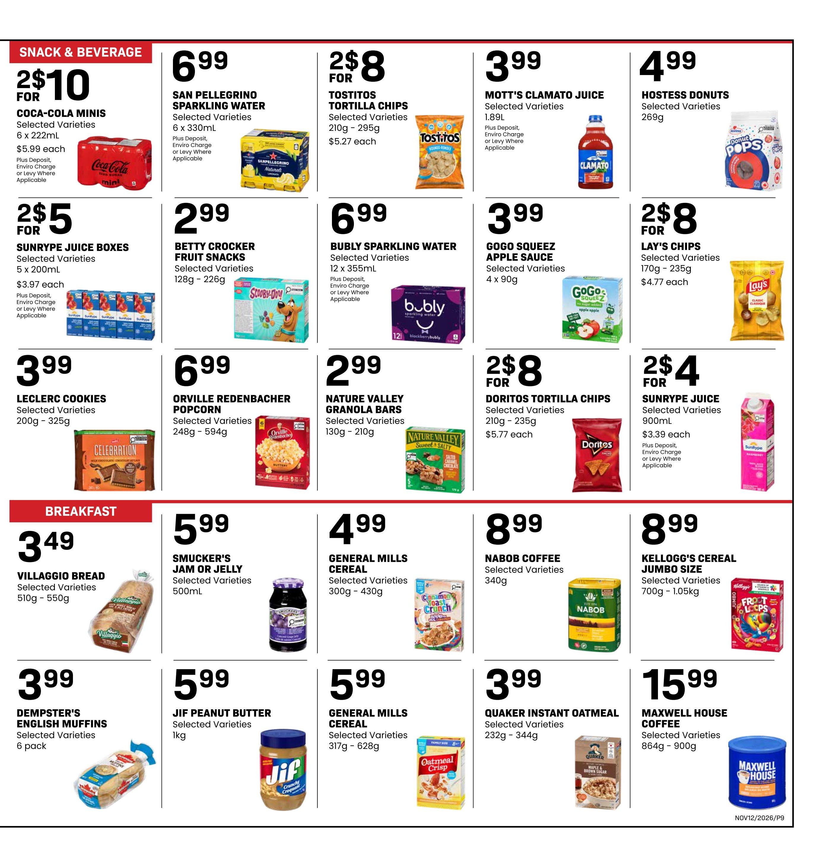 Freson Bros. Flyer November 6 to 12