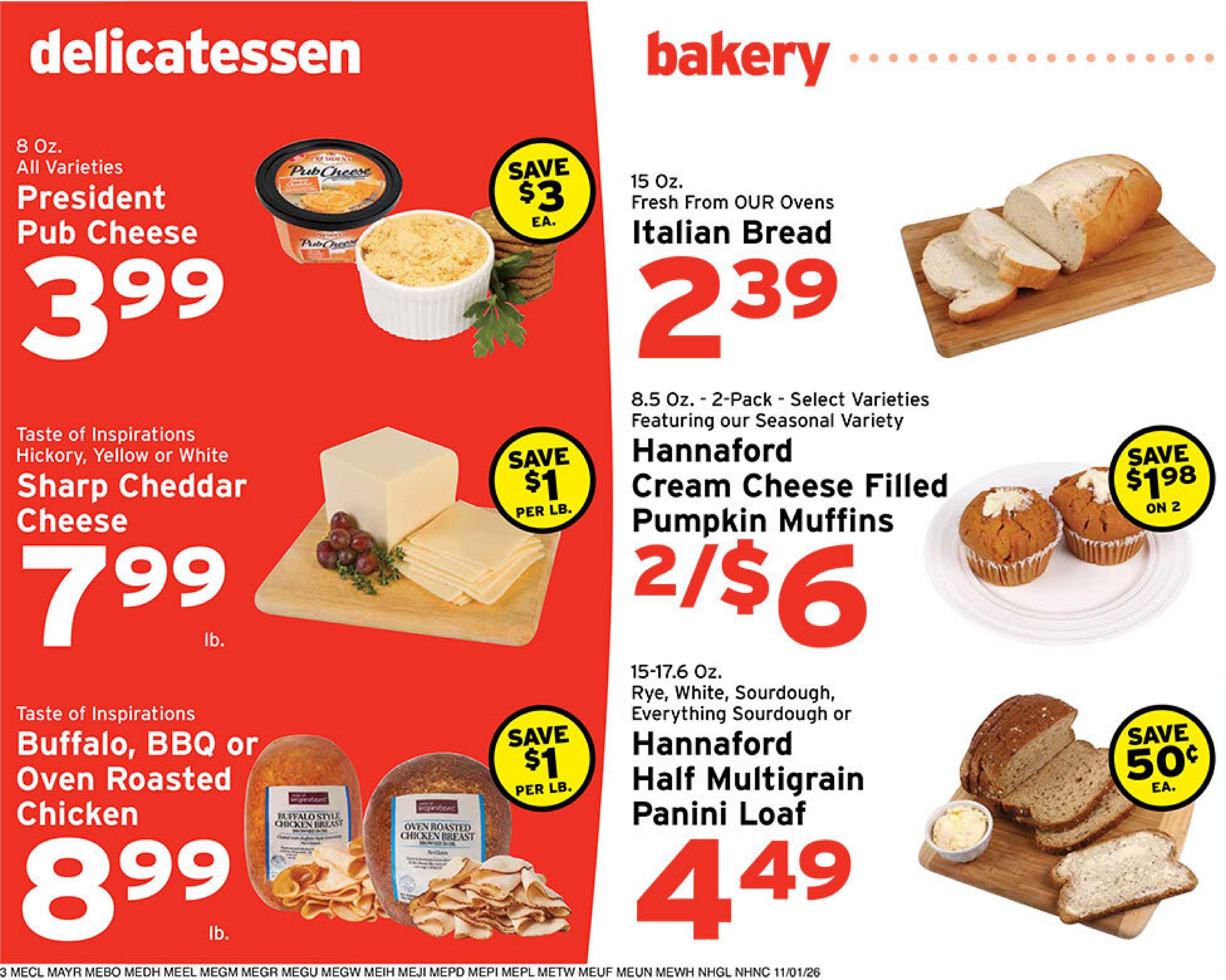 Danforth's Supermarket Weekly Ad November 1 - 7, 2026