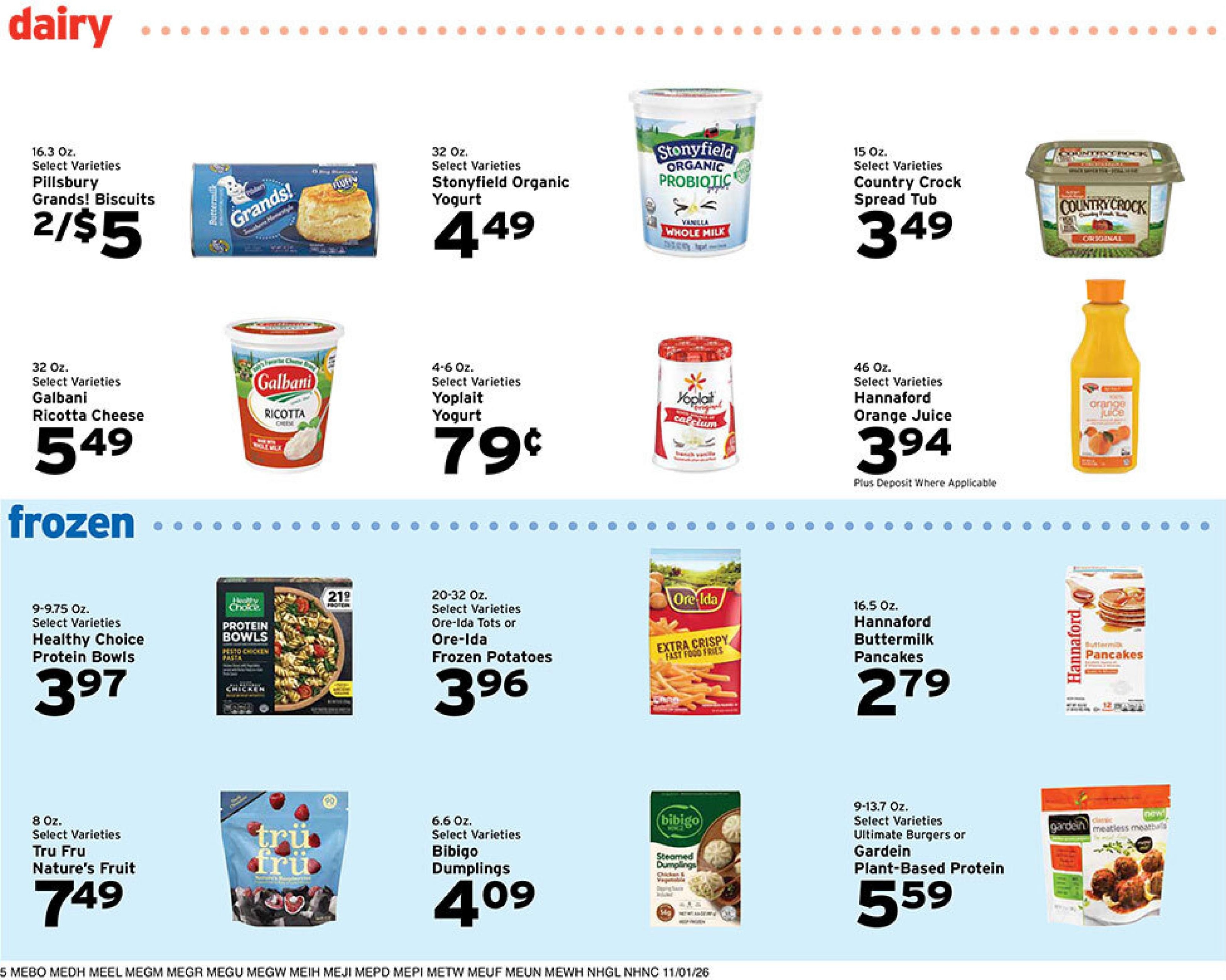 Danforth's Supermarket Weekly Ad November 1 - 7, 2026