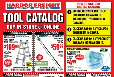 Harbor Freight Weekly Ad July 1 to July 31