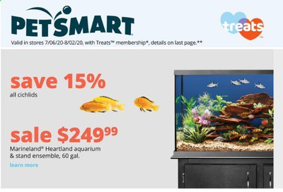 PetSmart Weekly Ad July 6 to August 2