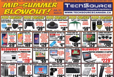 TechSource Flyer July 31 to August 6