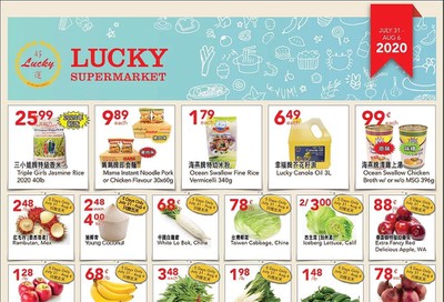 Lucky Supermarket (Calgary) Flyer July 31 to August 6