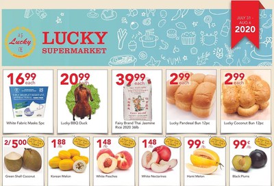 Lucky Supermarket (Surrey) Flyer July 31 to August 6