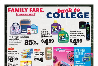 Family Fare Weekly Ad July 12 to August 8