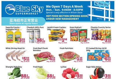 Blue Sky Supermarket (North York) Flyer July 31 to August 6